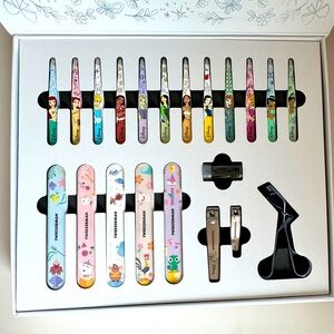 TWEEZERMAN DISNEY PRINCESS Tweezers, Nail Files, Nail Clippers, Lash Curler. NIB